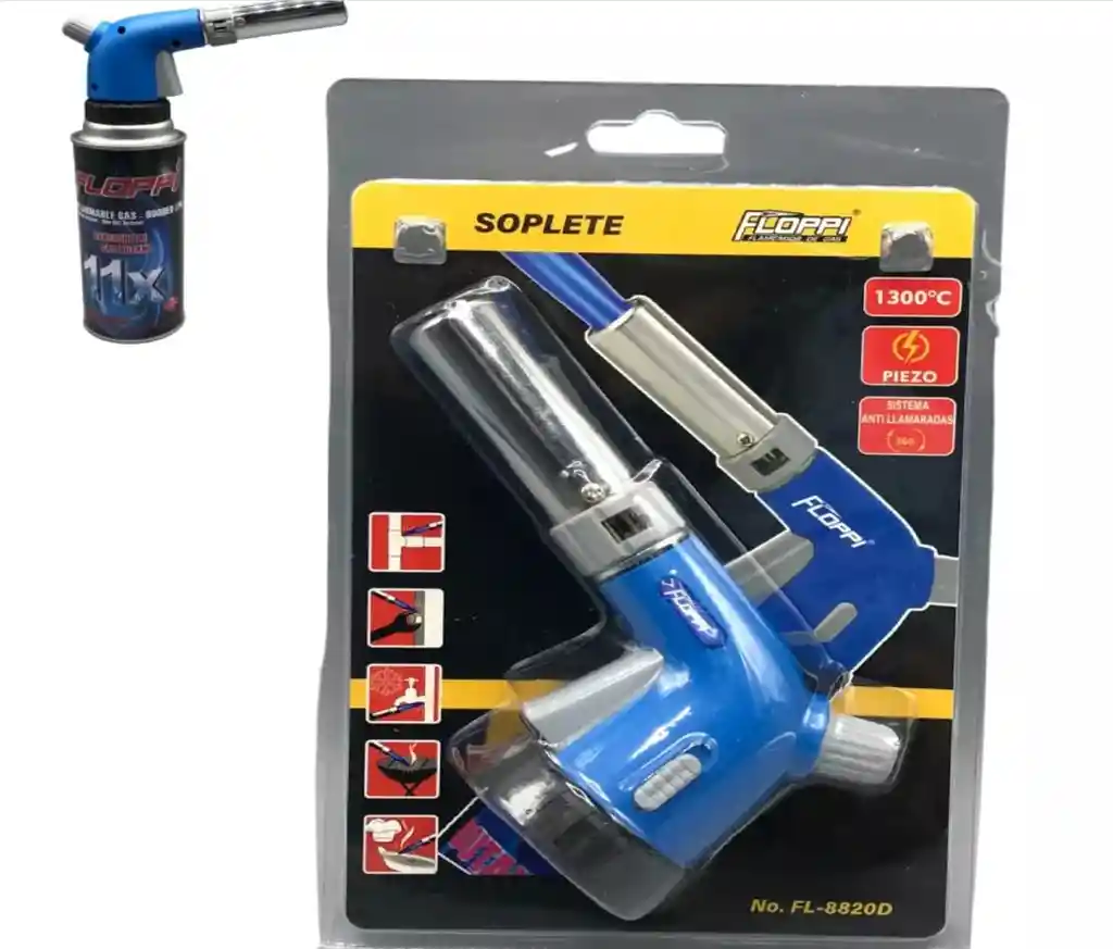 Antorcha Soplete Flameador Floppi Fl-8820d Para Resposteria