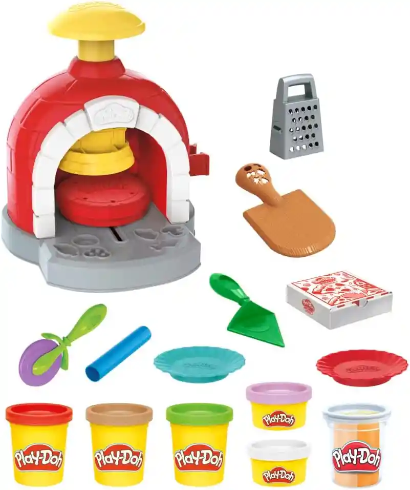Juguete Play-doh Horno De Pizzas Y Accesorios Para Niños