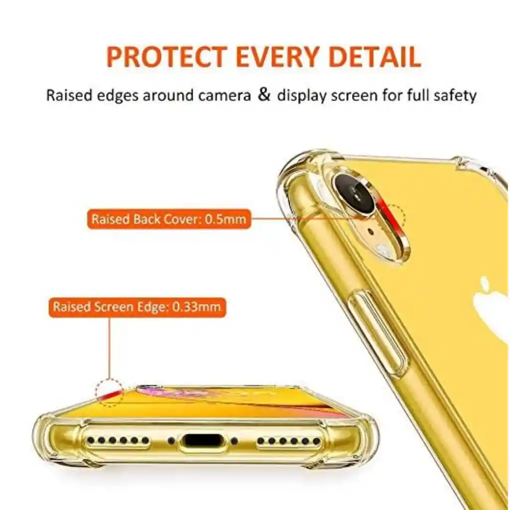 Funda Estuche Clean Bumper Para Iphone Xs Max