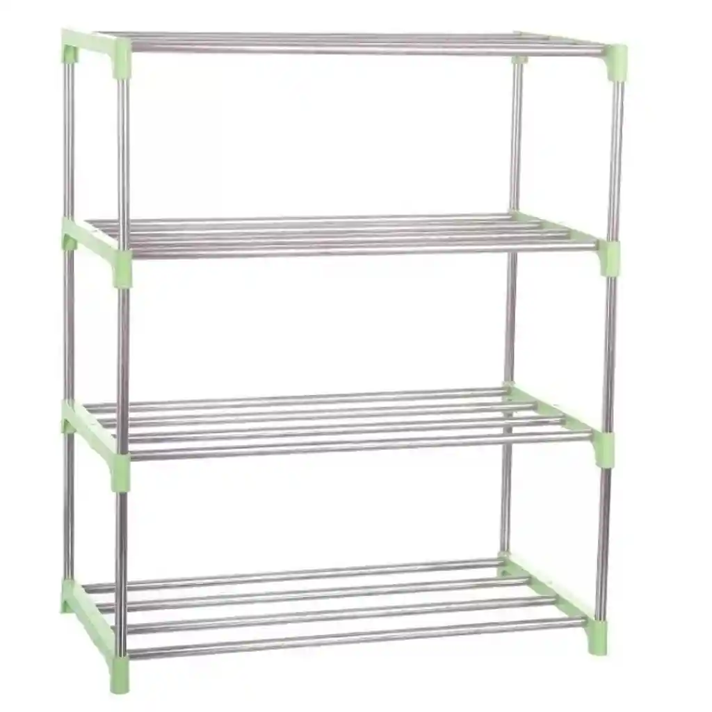 Organizador Zapatero Metálico 4 Niveles Shoe Rack