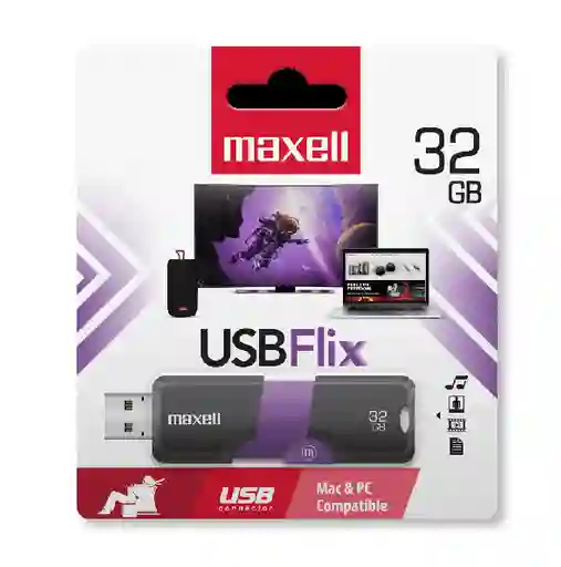 Maxell Usb 32gb Flix 3.2