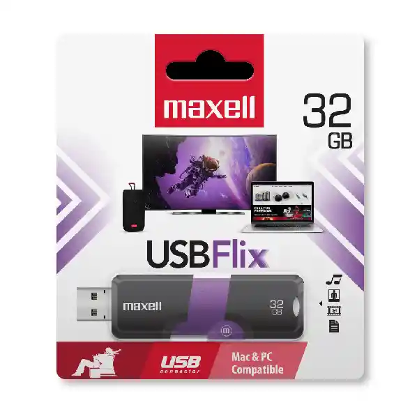 Maxell Usb 32gb Flix 3.2