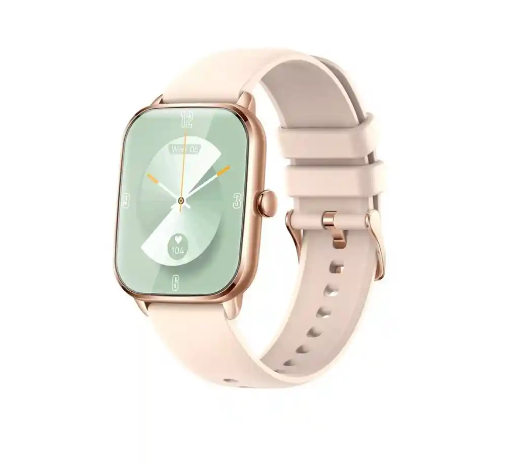 Reloj Inteligente Mujer Gold Kt65 Pro Smartwatch Llamadas Bluetooth Rosa