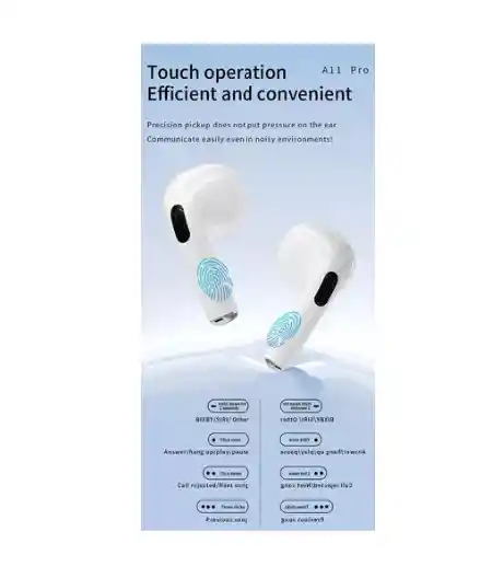 Airpods Pro 2 Pantalla Lcd Tactil Max Aaa Oem Para Apple