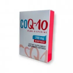 Coq-10 X 200 Mg Caja X 30 Soft - Healthy America