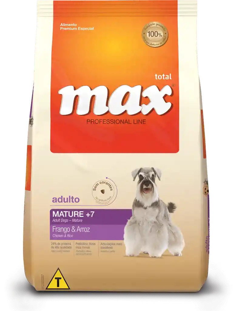 Max Alimento Para Perro Mature 15 Kg Max Para Perros Senior 15kg Max Mature Max Para Mascotas Max Perros Mayores