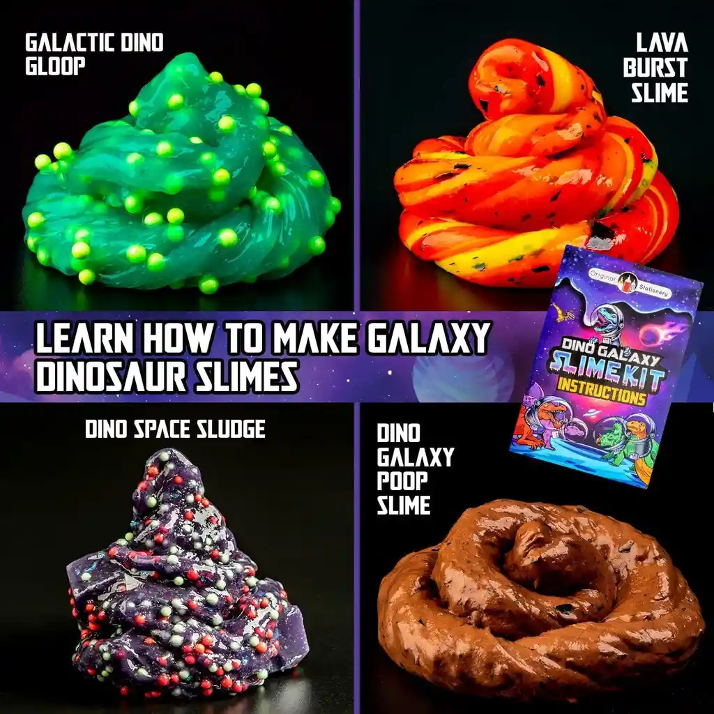 Kit De Slime Dino Galaxy | Slime |