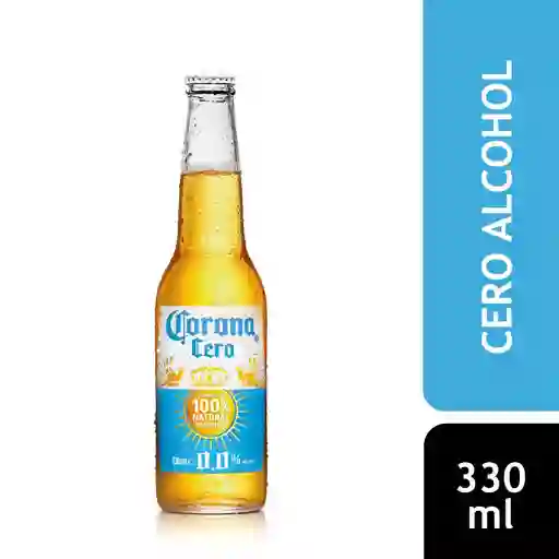 Cerveza Corona Cero Sin Alcohol Botella 330cc