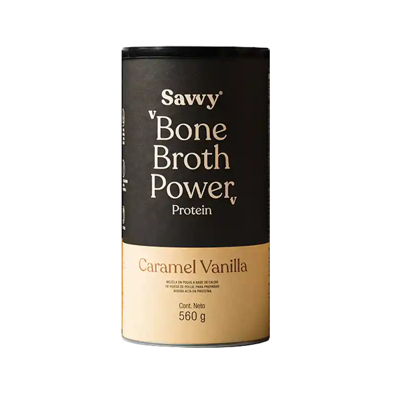 Bone Broth Power Protein Salted Tarro X 560 Gr - Savvy