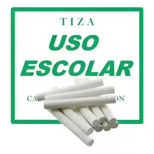 Tiza Escolar Caja X81 - Blanca