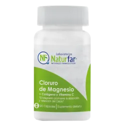 Cloruro De Magnesio Colageno Y Vit C X 90 Cap - Naturfar