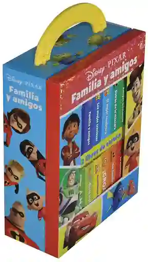 Libro Infantil Disney Familia Amigos Bloque 12 Libros Niños