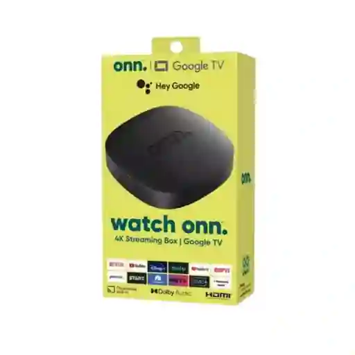 Convertidor Smart Tv Stick Watch Onn Full Hd Original Control De voz google tv