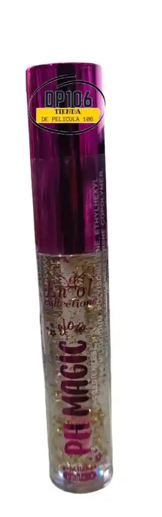 Brillo Labial Magic Gold Flowers