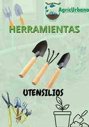 Utensilios Plantas Interiores Herramientas Kit Juego Siembra Pala Mata