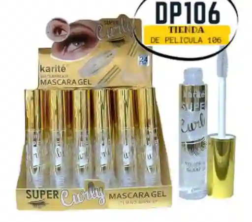 Pestañina Transparente Super Curly Waterproof X 1 Und