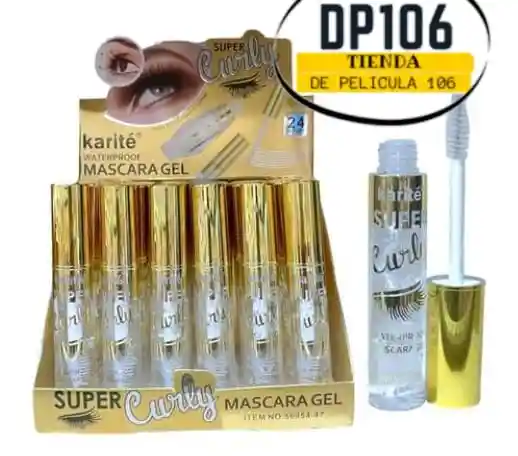 Pestañina Transparente Super Curly Waterproof X 1 Und