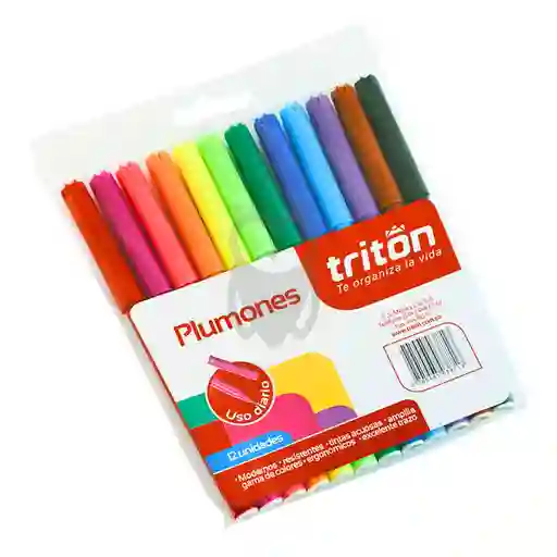 Plumones Triton