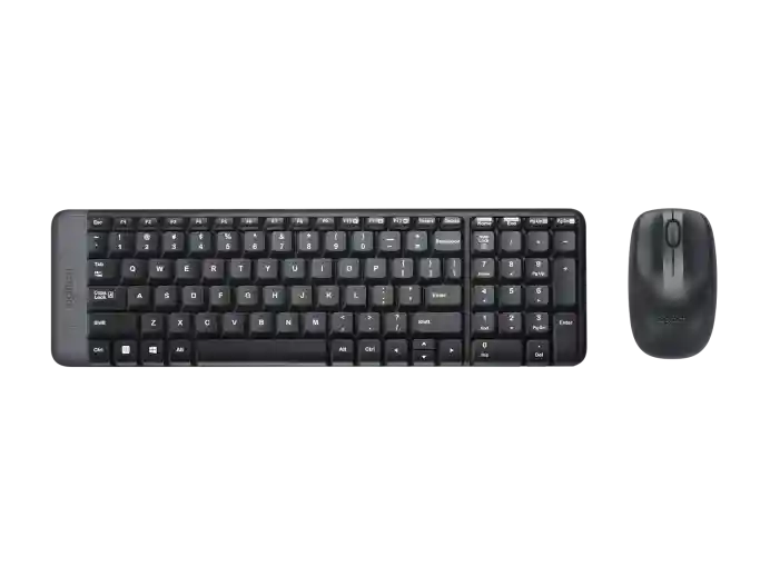 Combo Teclado Y Mouse Logitech Mk220 Inalámbrico