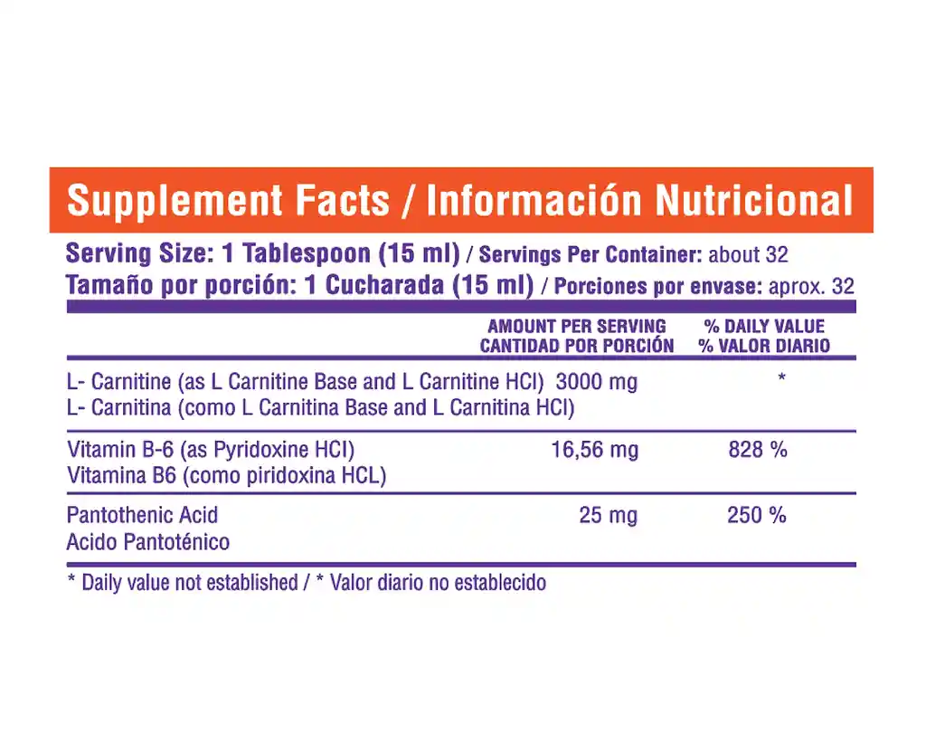 Quemador De Grasa L Carnitina Healthy Sports