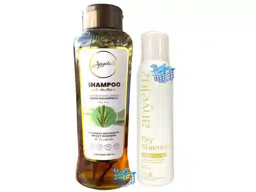 Shampoo De Romero Y Shampoo Seco Anyeluz