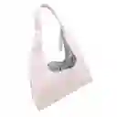 Bolso De Hombro Con Letras Decorativas En Cierre