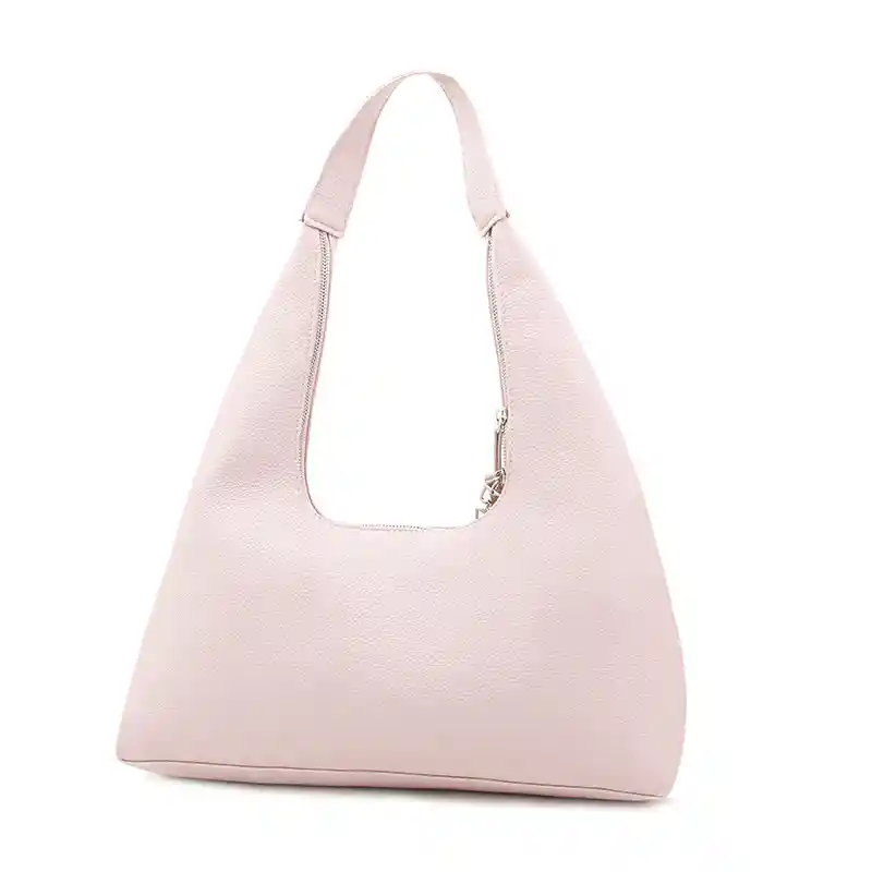 Bolso De Hombro Con Letras Decorativas En Cierre