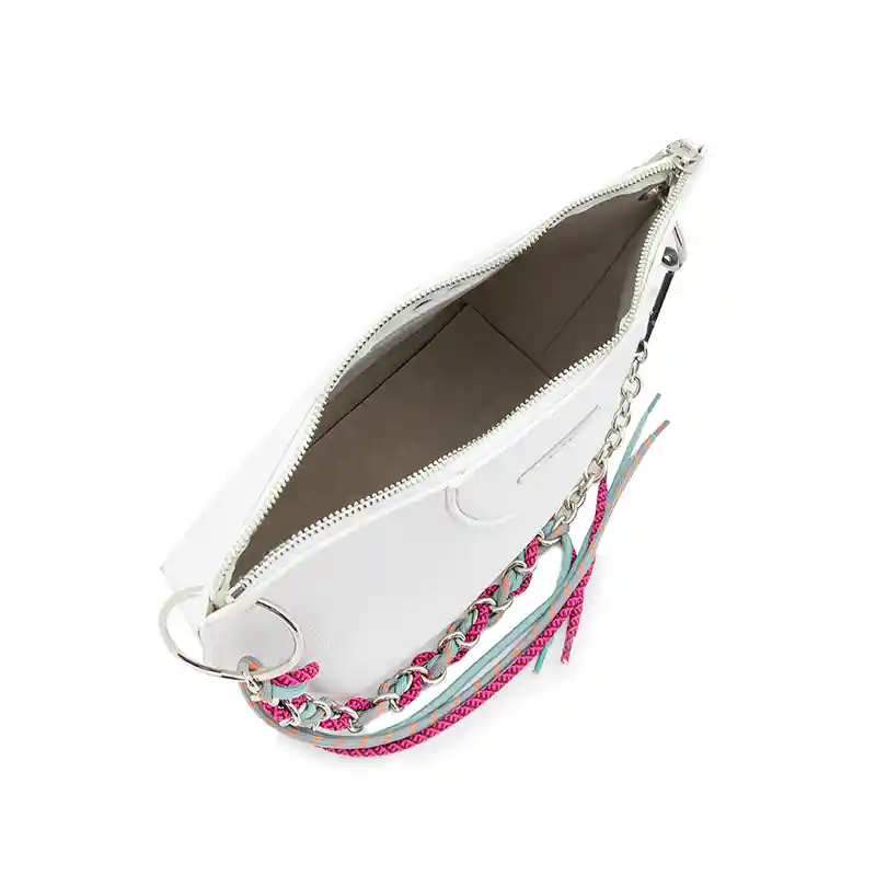 Bandolera Con Cadena Y Cordones Decorativas