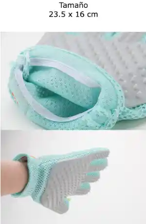 Guantes Para Peinar Con Diseños De Animales Pp66 Color Menta