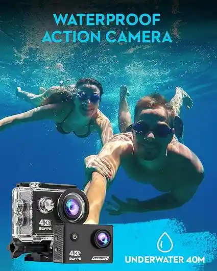 Video Camara Sumergible 4k Deportiva