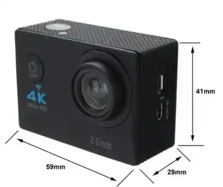 Video Camara Sumergible 4k Deportiva