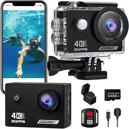 Video Camara Sumergible 4k Deportiva