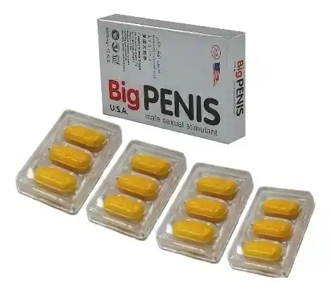 Potenciador Estimulante Bigpenis Usa X12 Capsulas