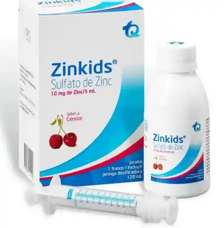 Zinkids (sulfato De Zinc) 10mg Sw Zinc/ 5ml Caja 120 Ml