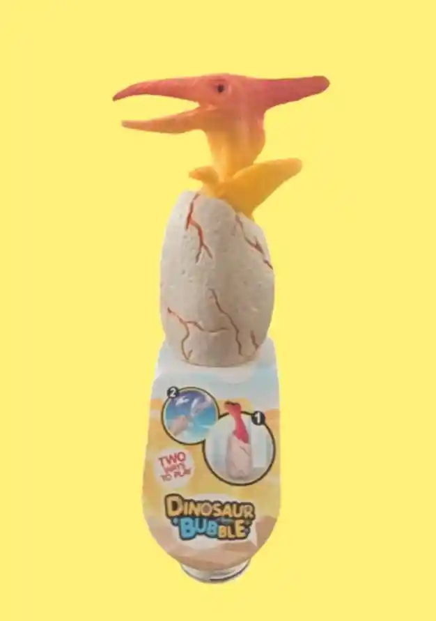Burbujero Dinosaurio Para Niños X3 Unidades