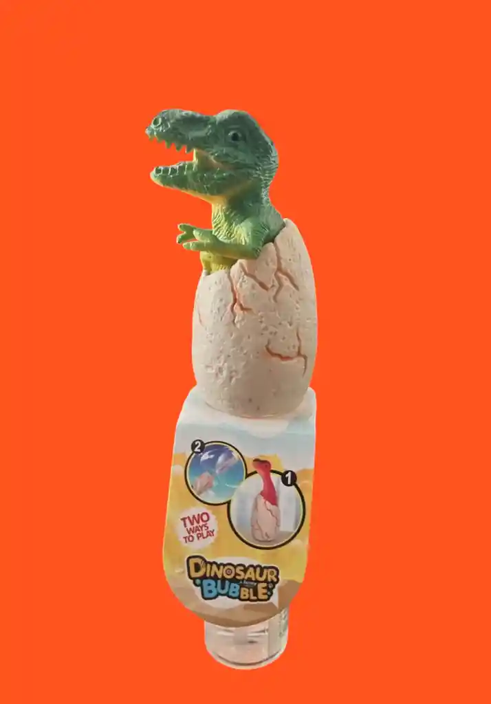 Burbujero Dinosaurio Para Niños X3 Unidades