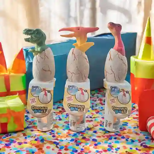 Burbujero Dinosaurio Para Niños X3 Unidades