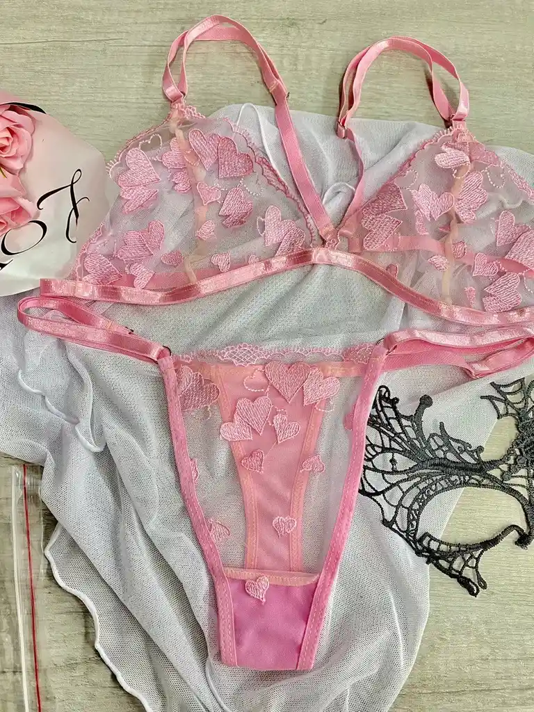 Conjunto Sensual Diversos Colores Y Diseños
