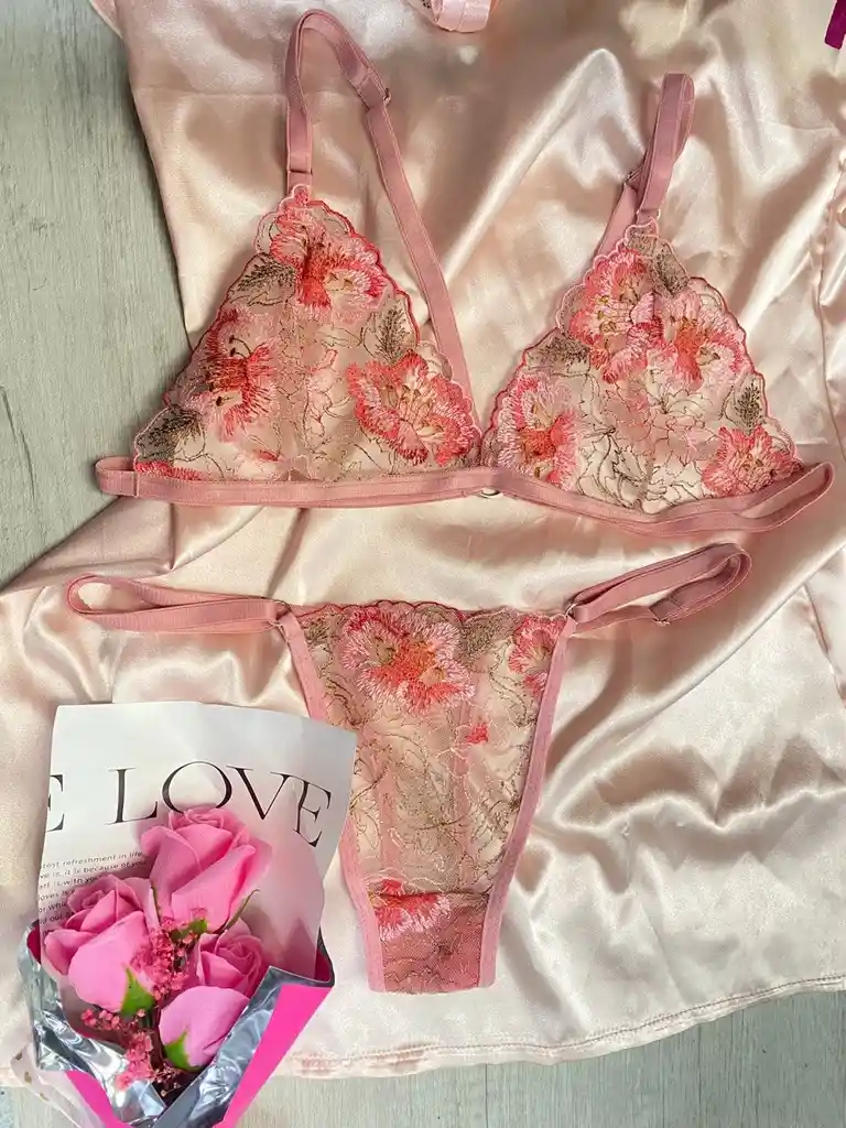 Conjunto Sensual Diversos Colores Y Diseños