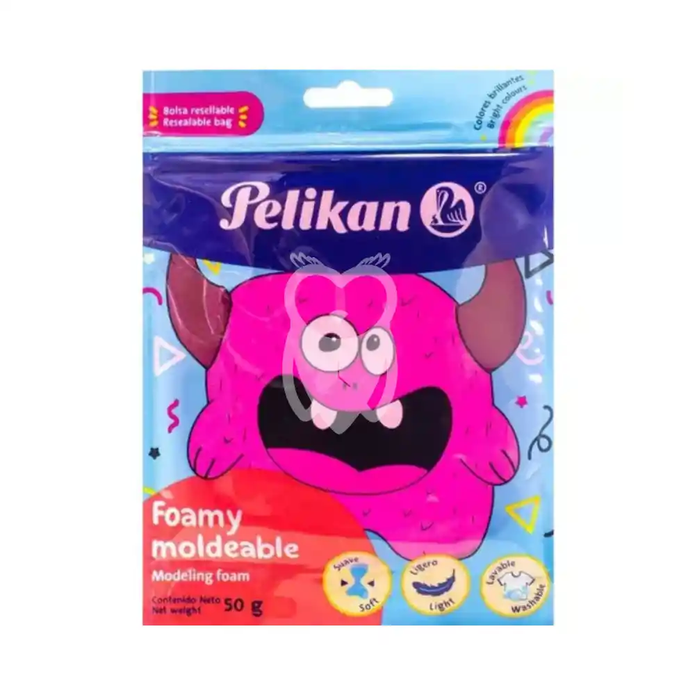 Foamy Moldeable 50 G Magenta Pelikan