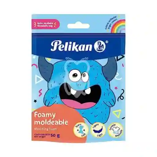 Foamy Moldeable 50 G Azul Claro Pelikan