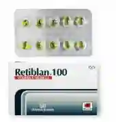 Retiblan 100 Capsulas (vitamina A 100.000ui) X Sobre