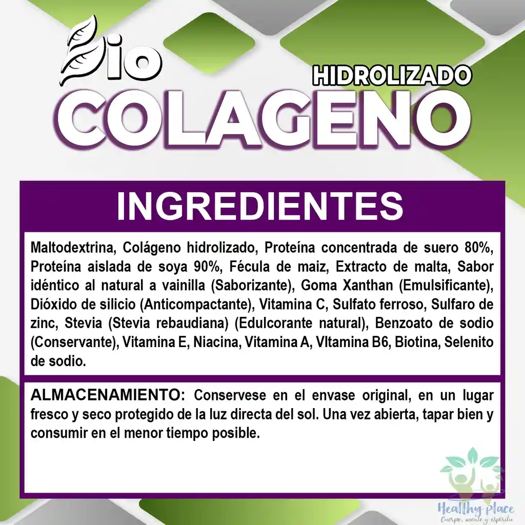 Colágeno Hidrolizado 700gr Biopronat