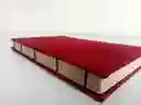 Cuaderno Copto Guinda Grande