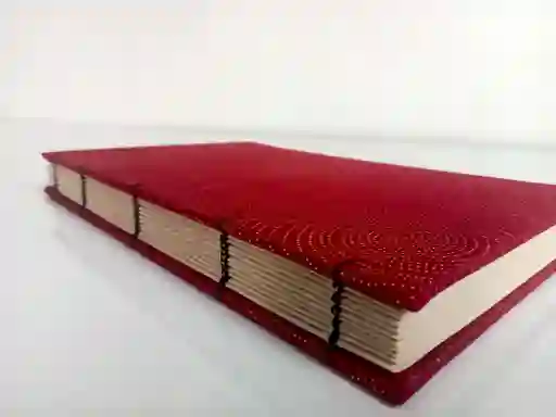 Cuaderno Copto Guinda Grande