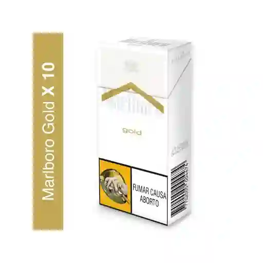 Cigarrillos Malboro Gold- Pq*10