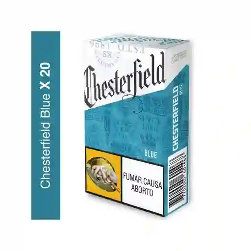 Cigarrillos Chesterfield Blue Pq* 20