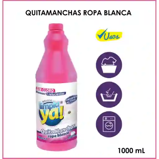 Quitamanchas Ropa Blanca 1000ml