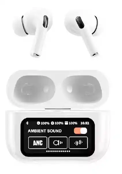 Audifonos Pro 2, Estuche Con Pantalla