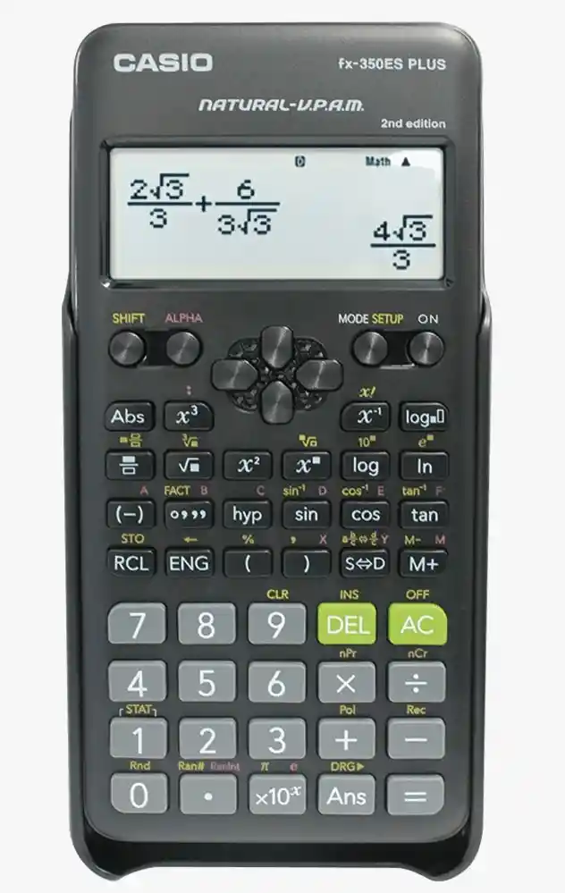 Calculadora Científica Casio Fx 350es Plus Original